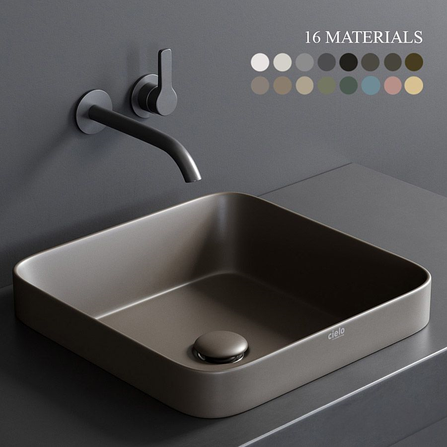 Ceramica Cielo Enjoy 40 Rectangular Washbasin
